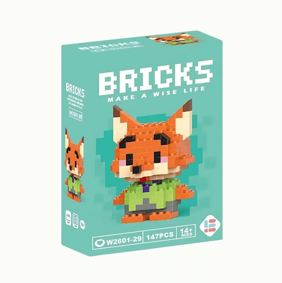 Nick Wilde Mini Lego