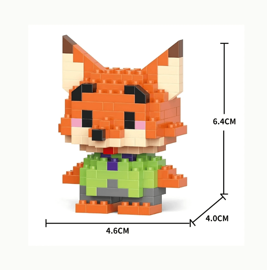 Nick Wilde Mini Lego
